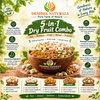 Deshma Naturals Premium 5-in-1 ,Dry Fruits Combo Pack | Makhana, Kaju, Roasted Pista, Raisins & Walnut Giri | Premium Quality Healthy Snacking Gift Pack