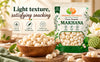 Deshma Naturals 5+ Suta Handpicked Premium Makhana | Large Fox Nuts | Light & Premium Phool Makhana | Naturally Gluten-Free Snack | Healthy Everyday Snacking